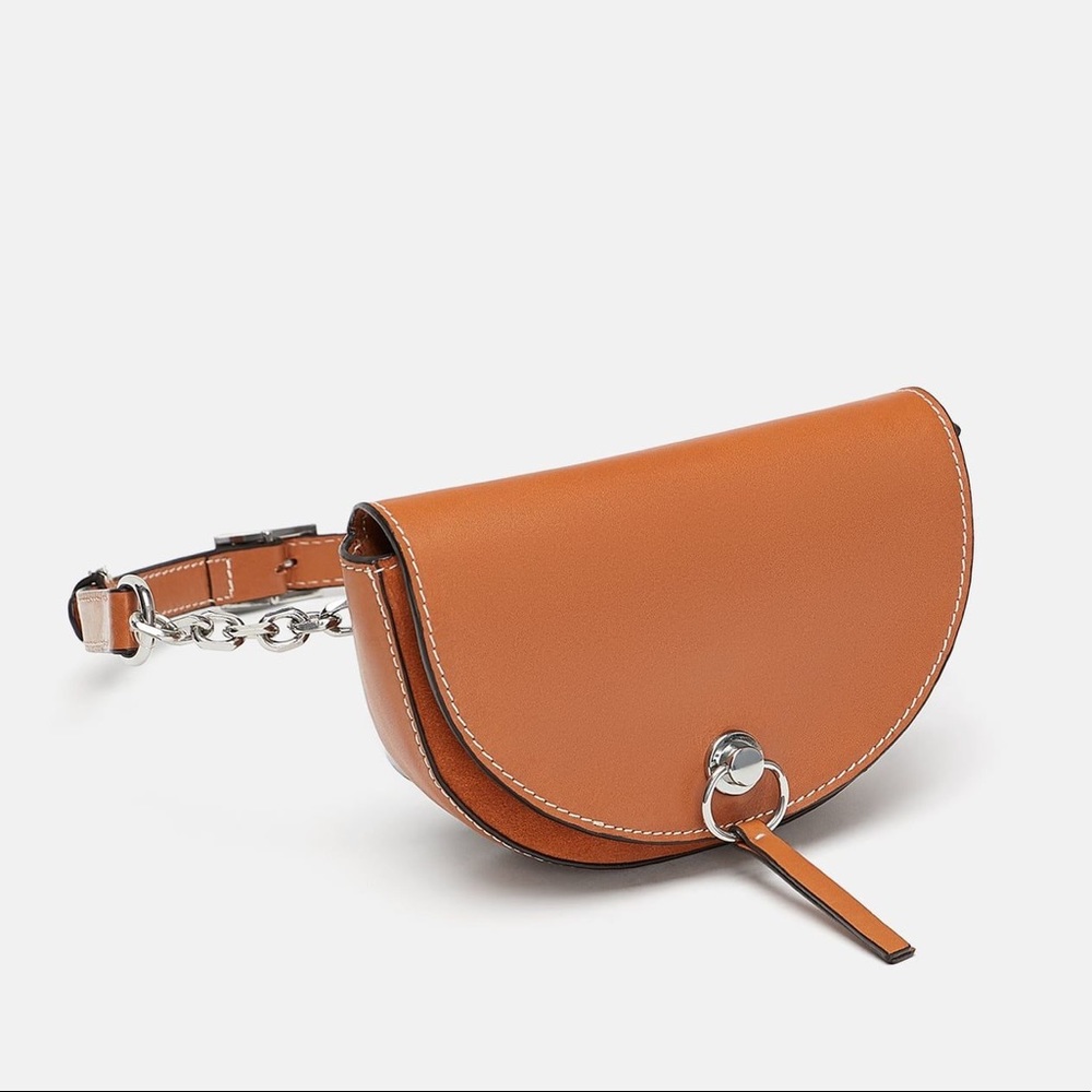 Zara Leather Belt Bag